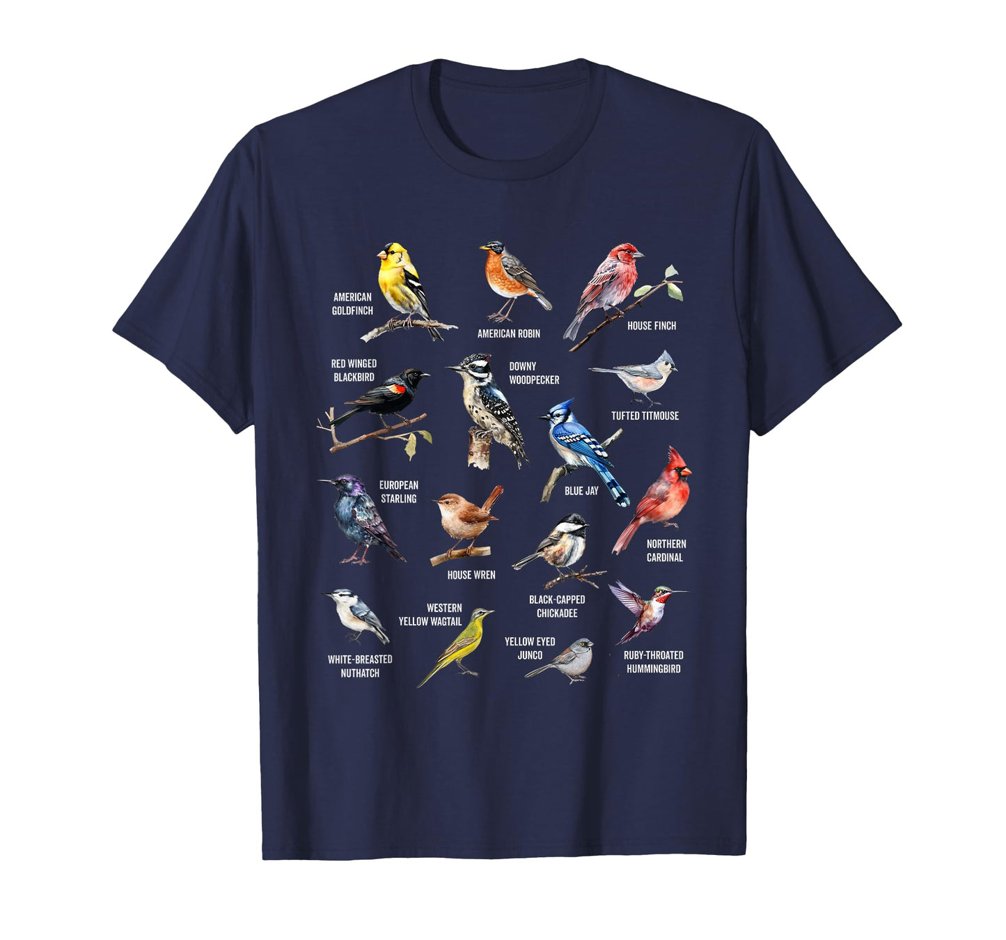 Bird Watching Bird Watcher Bird Lover Birder Birding Nerd T-Shirt