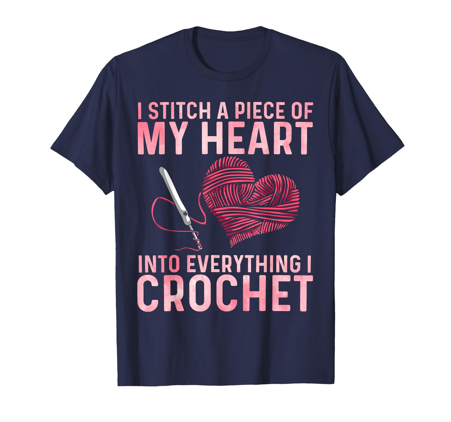 Funny Crochet Design for Men Women Crocheting Crochet Lover T-Shirt