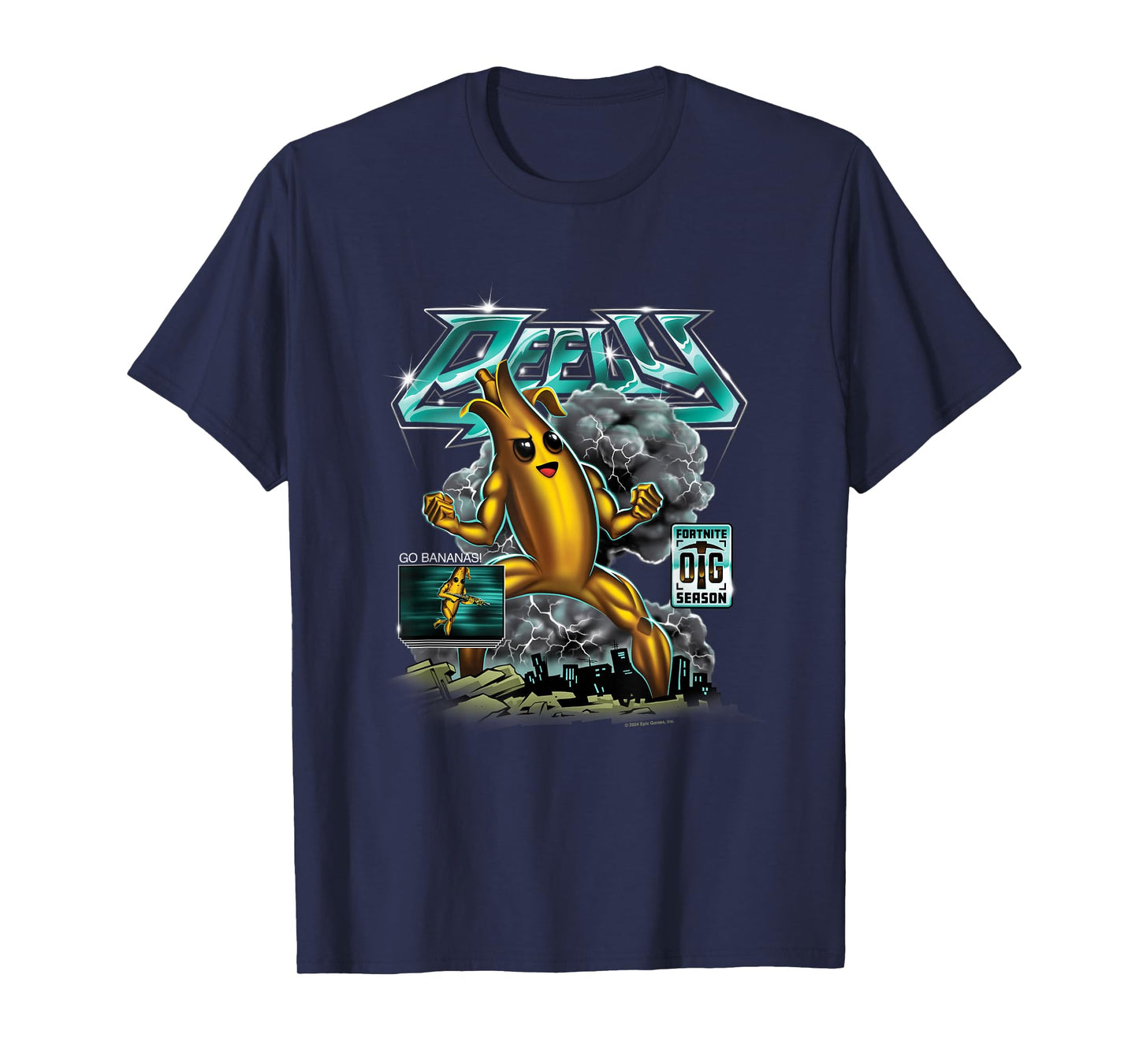 Fortnite Peely Go Bananas! T-Shirt