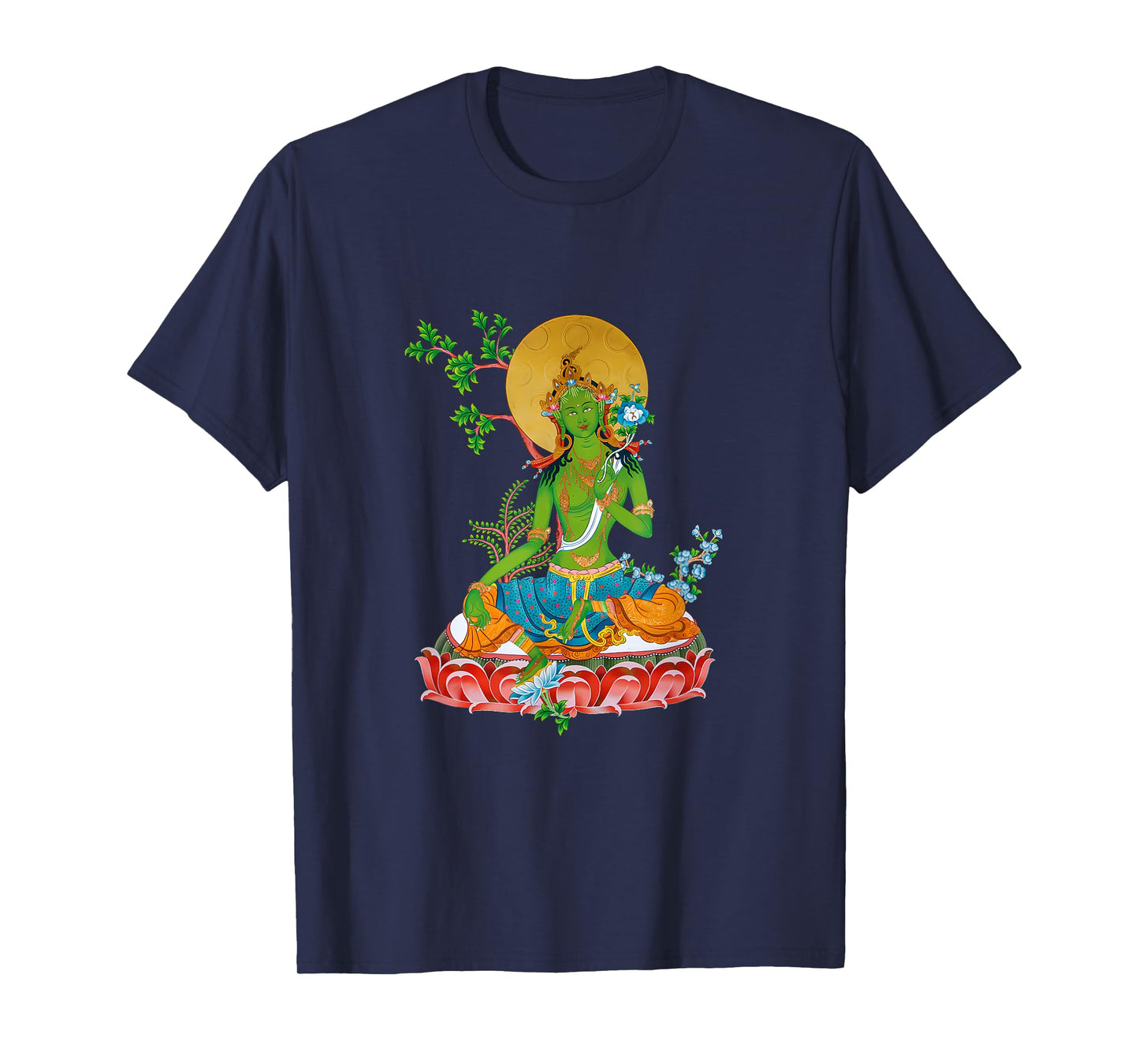 Tibetan Green Tara Buddha T-Shirt