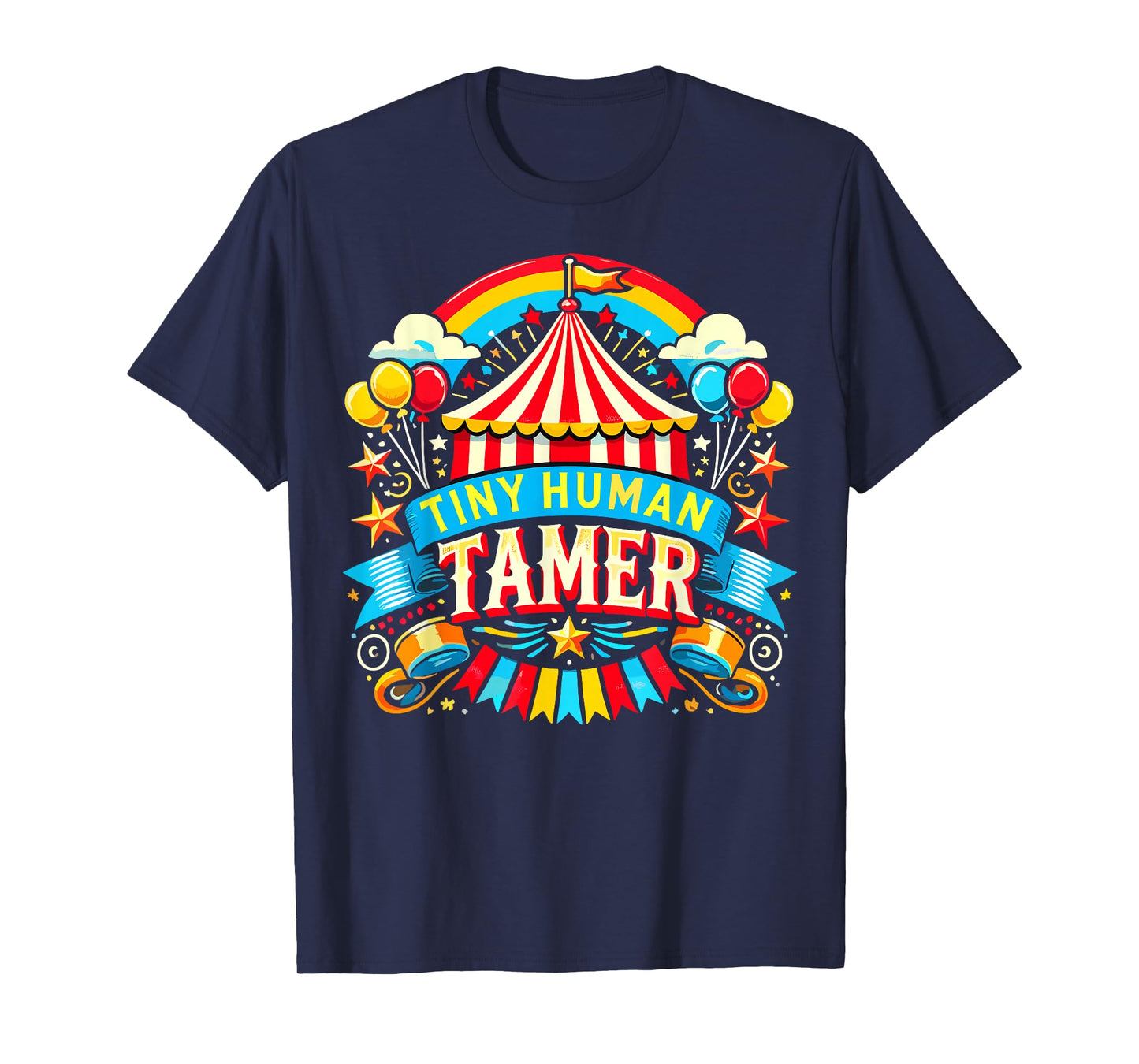 Tiny Human Tamer Circus Carneval Staff T-Shirt