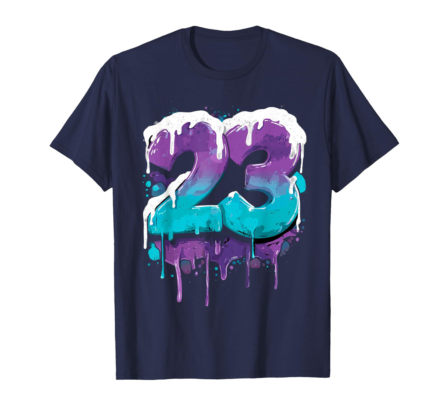 Vintage Baseball 23 Number T-Shirt
