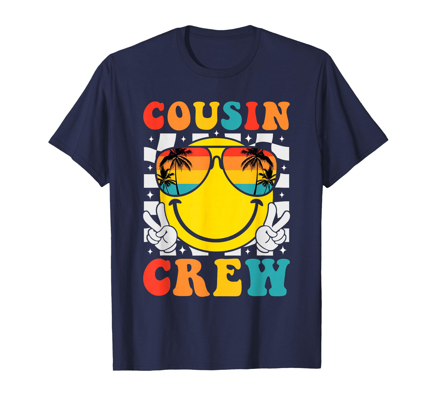 Cousin crew 2025 Summer Vacation Beach Family Trips Matching T-Shirt