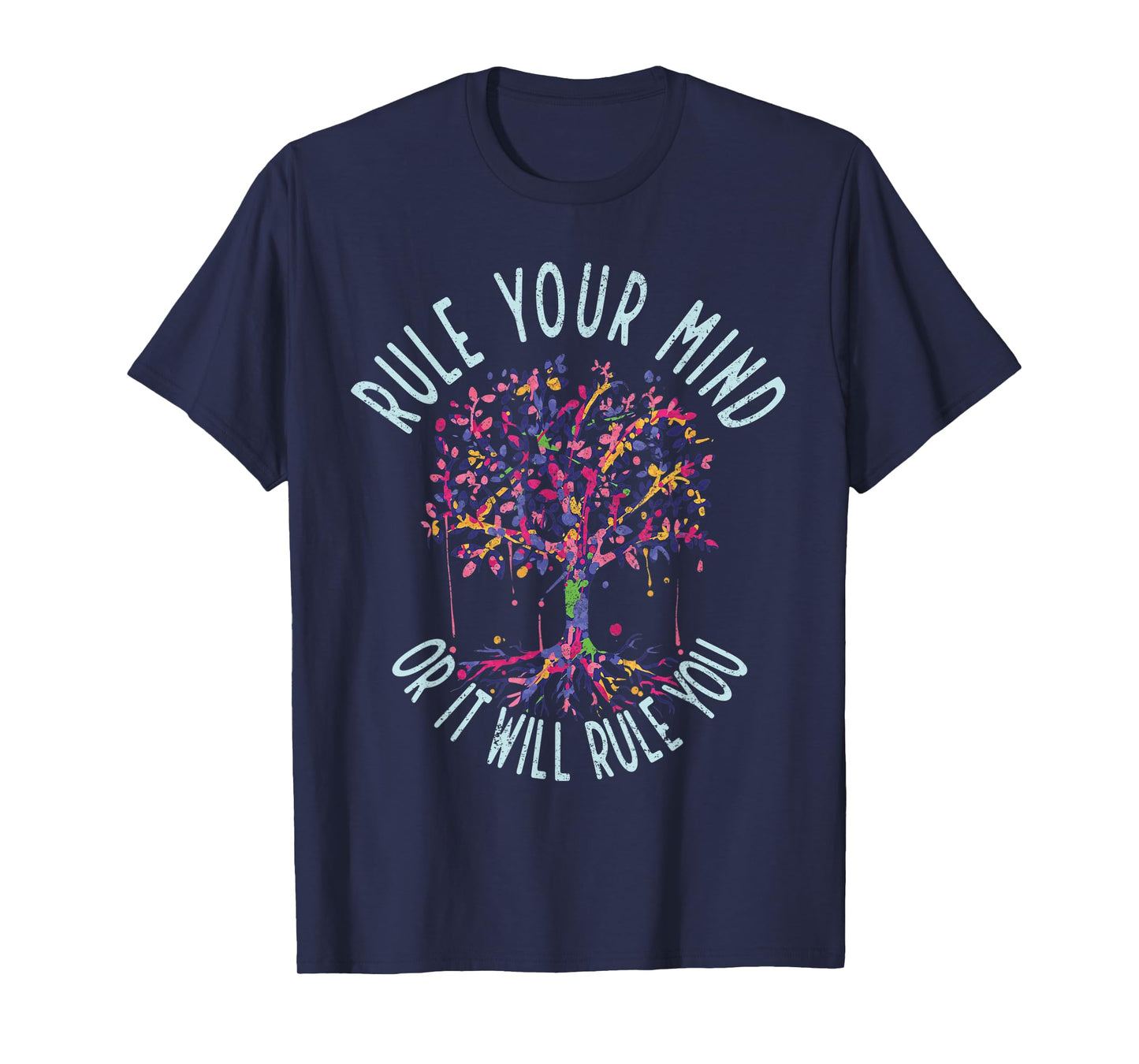 Tree Of Life Spiritual Quote Yoga Workout T-Shirt