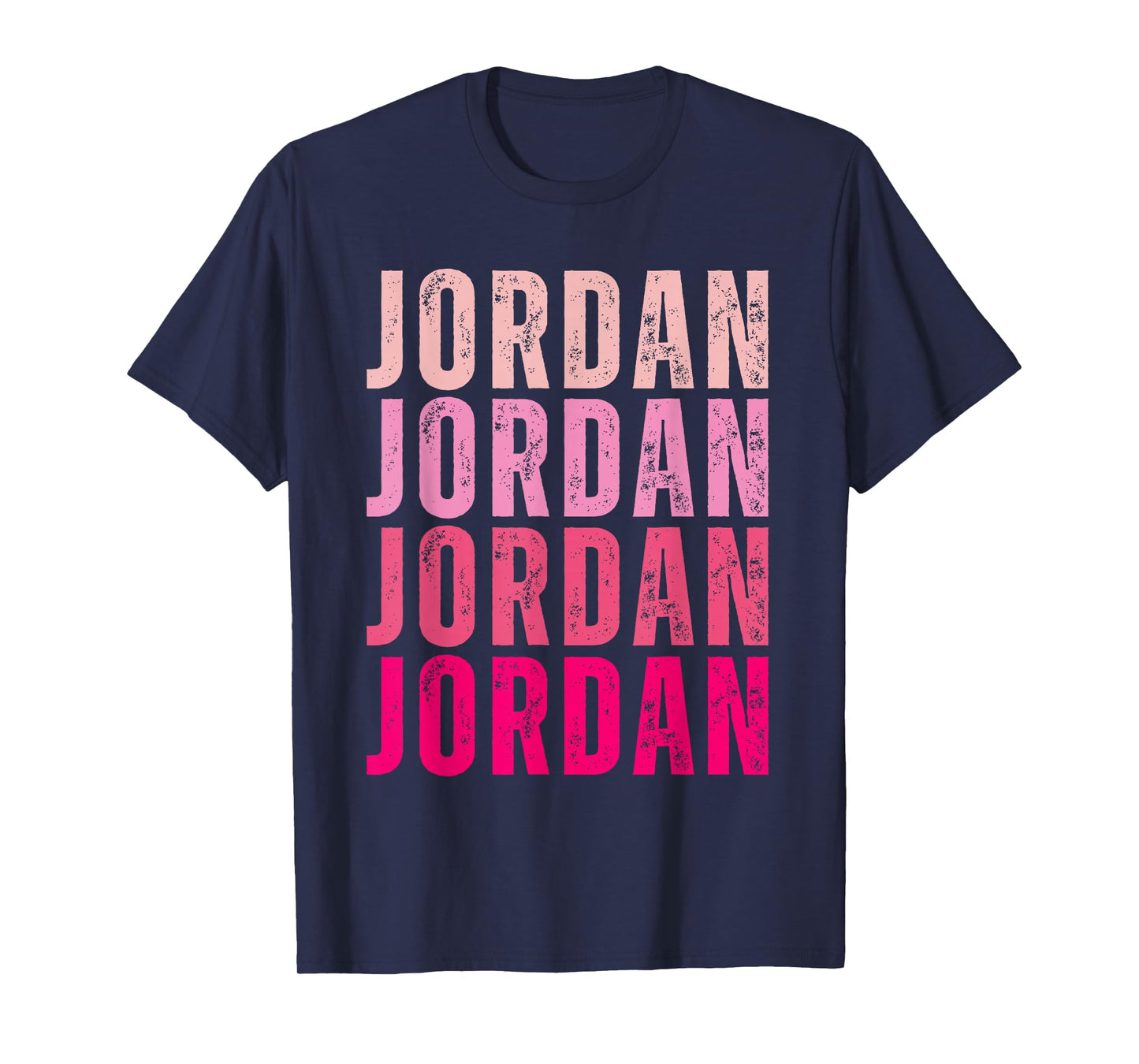 Jordan Personalized Name I Love Jordan Vintage T-Shirt