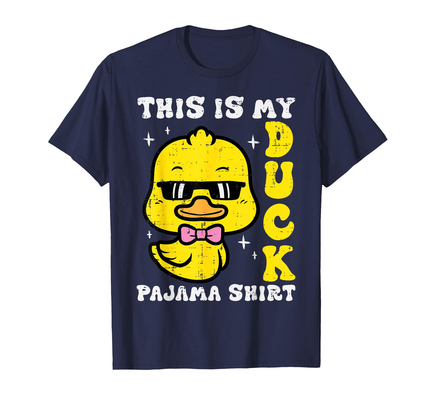 This Is My Duck Pajama Shirt Cute Women Girls Boys Kids Men T-Shirt
