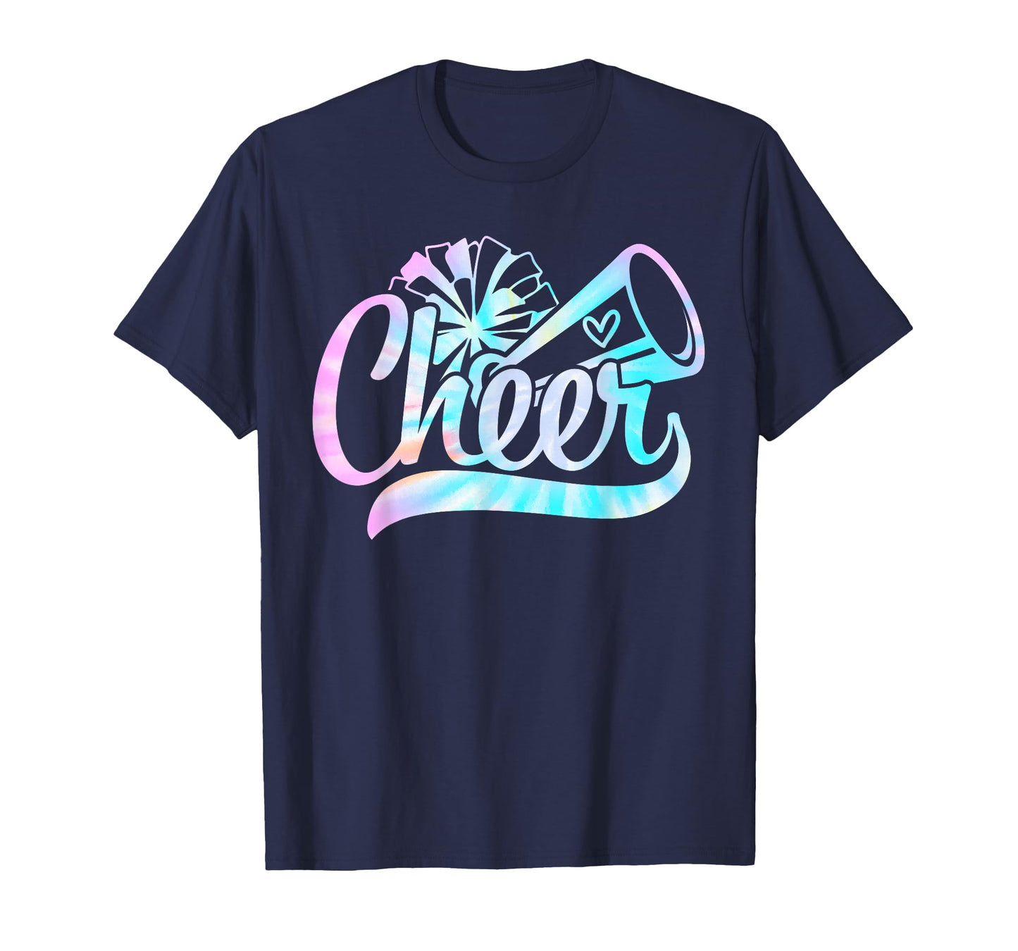 Tie Dye Cheer Cheerleading for Cheerleader Squad Girl BFF T-Shirt