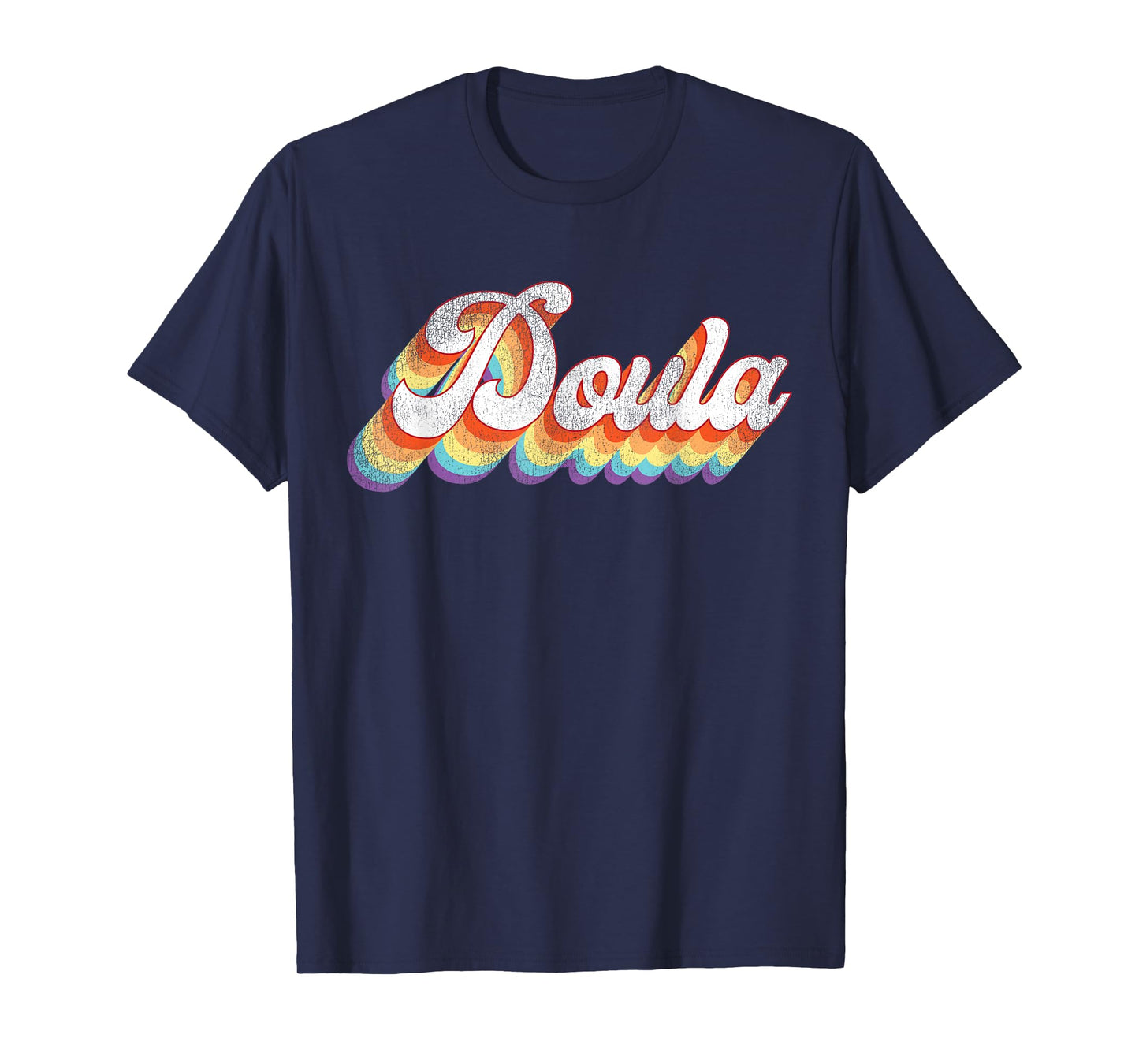 Doula Birth Worker Retro Vintage Doula T-Shirt