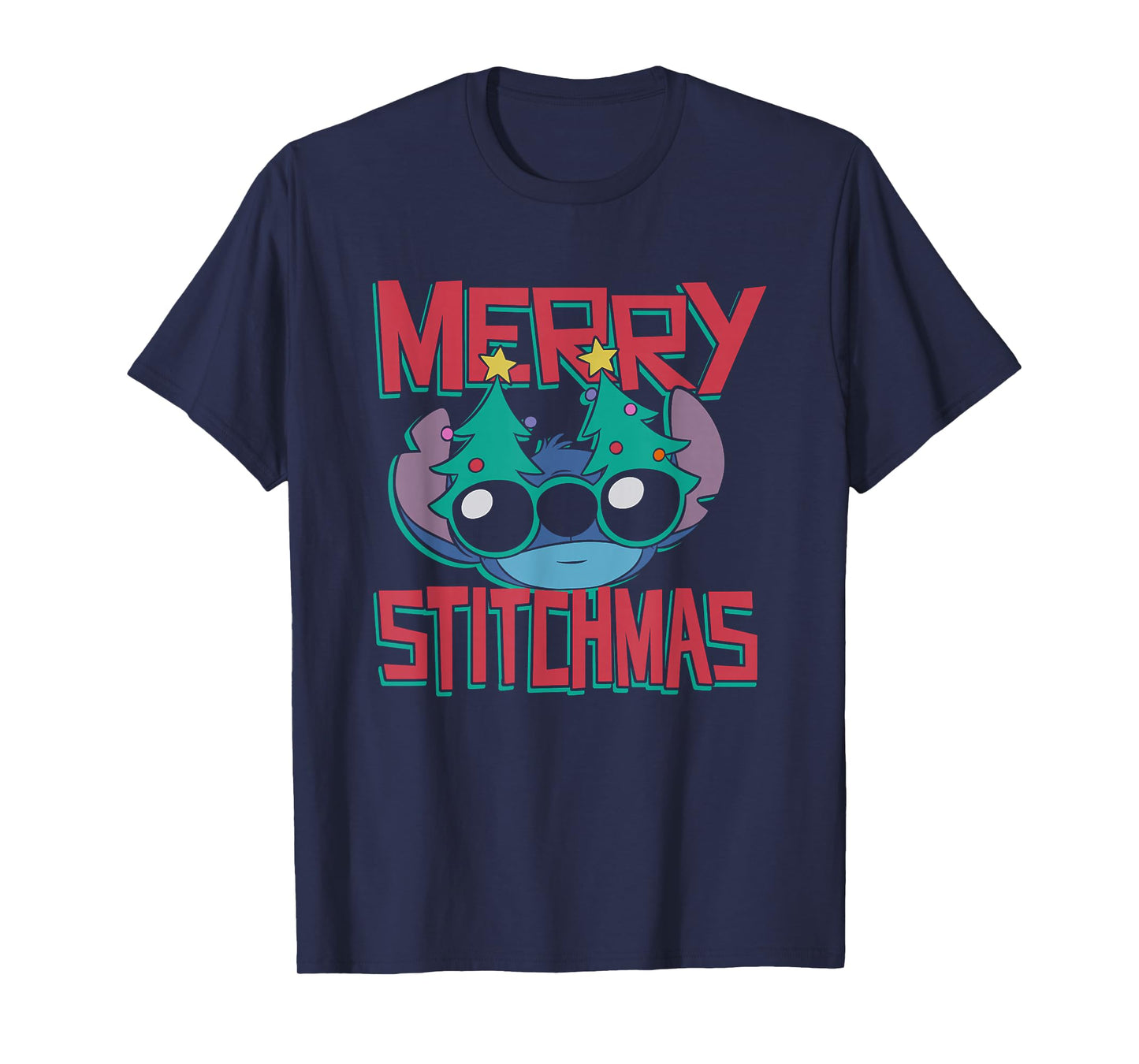 Disney Lilo & Stitch Christmas Merry Stitchmas T-Shirt