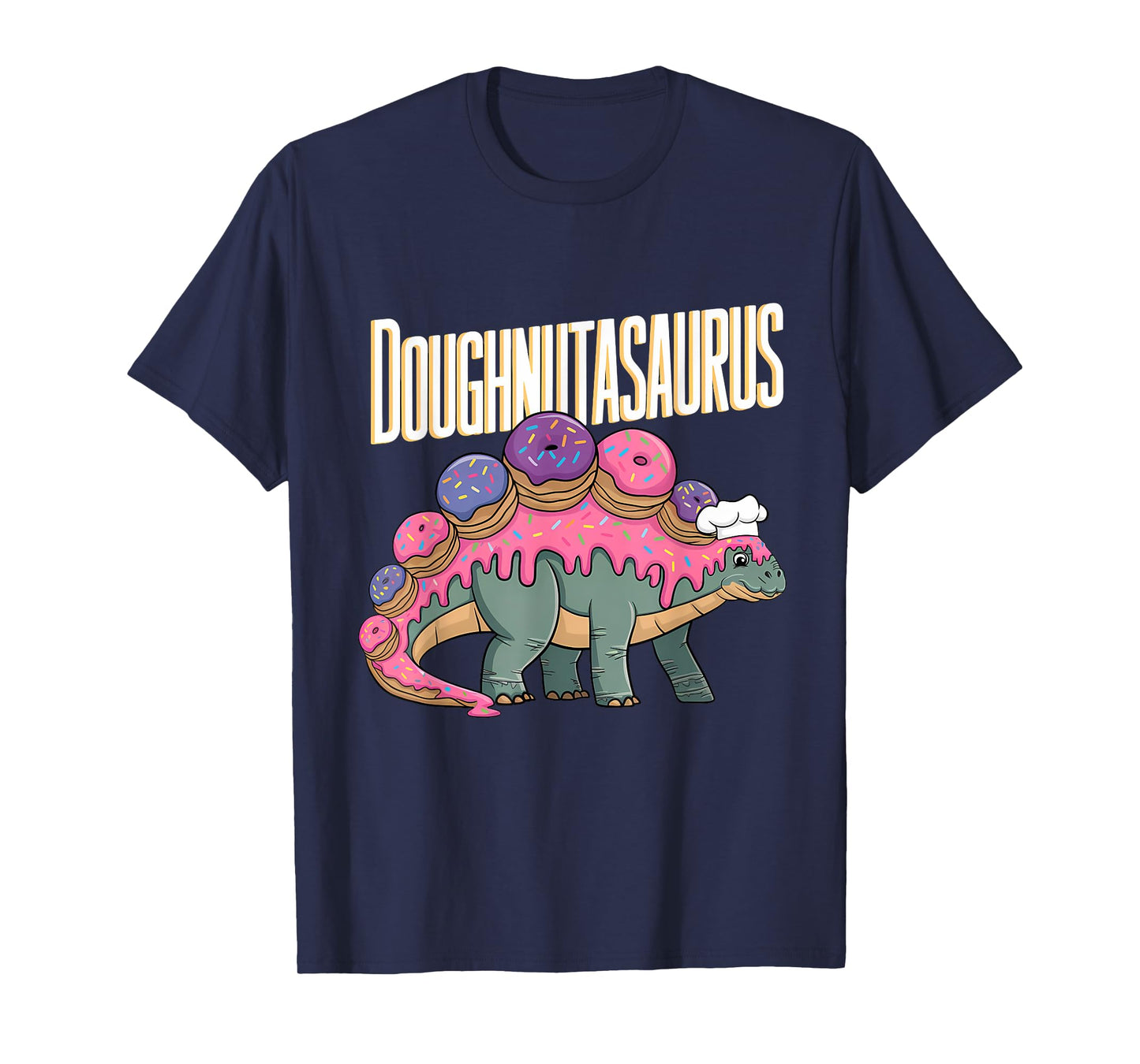 Doughnut Dino T-Rex Baking Dinosaur Funny Donut T-Shirt