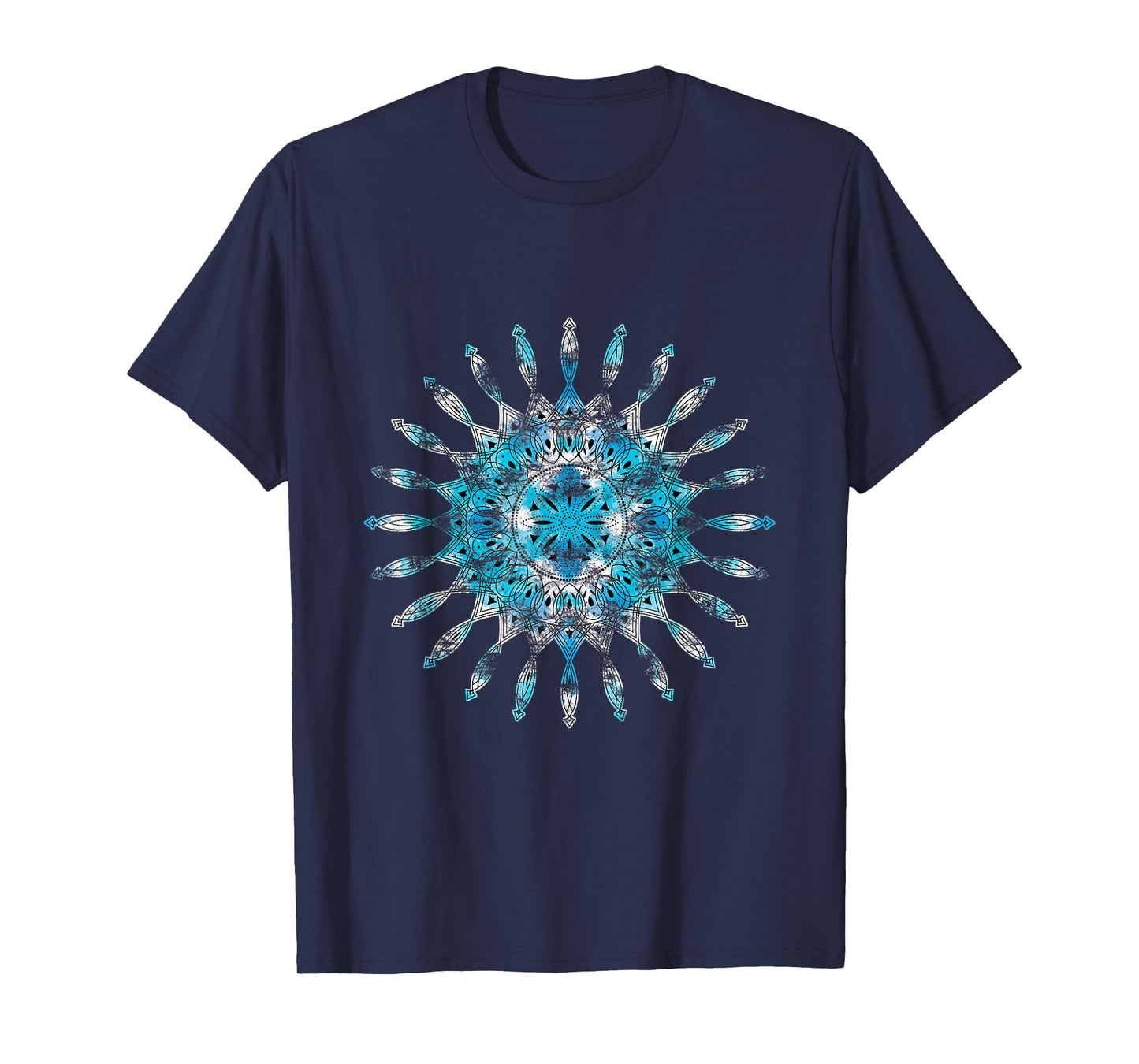 Spiritual Meditation Mantra Asian Diwali Pilates Mandala T-Shirt