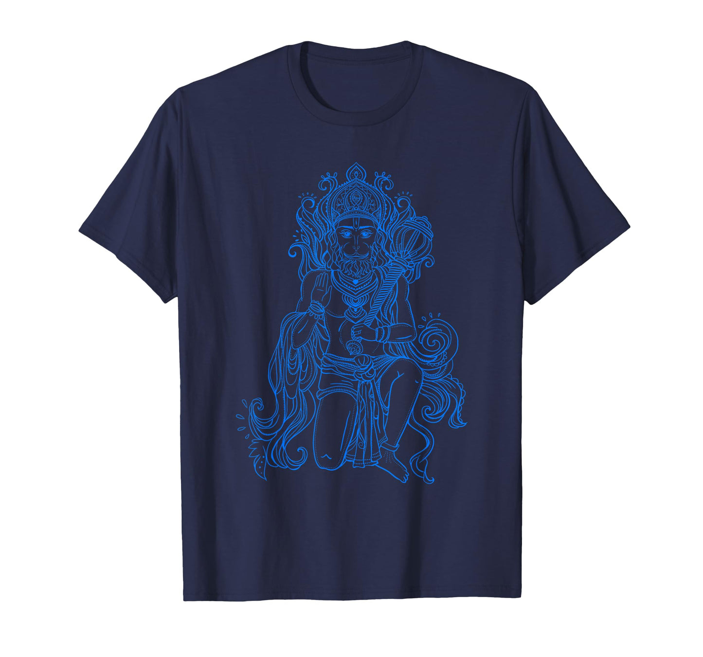 "Divine Hanuman" β Full Body Depiction of The Monkey God T-Shirt