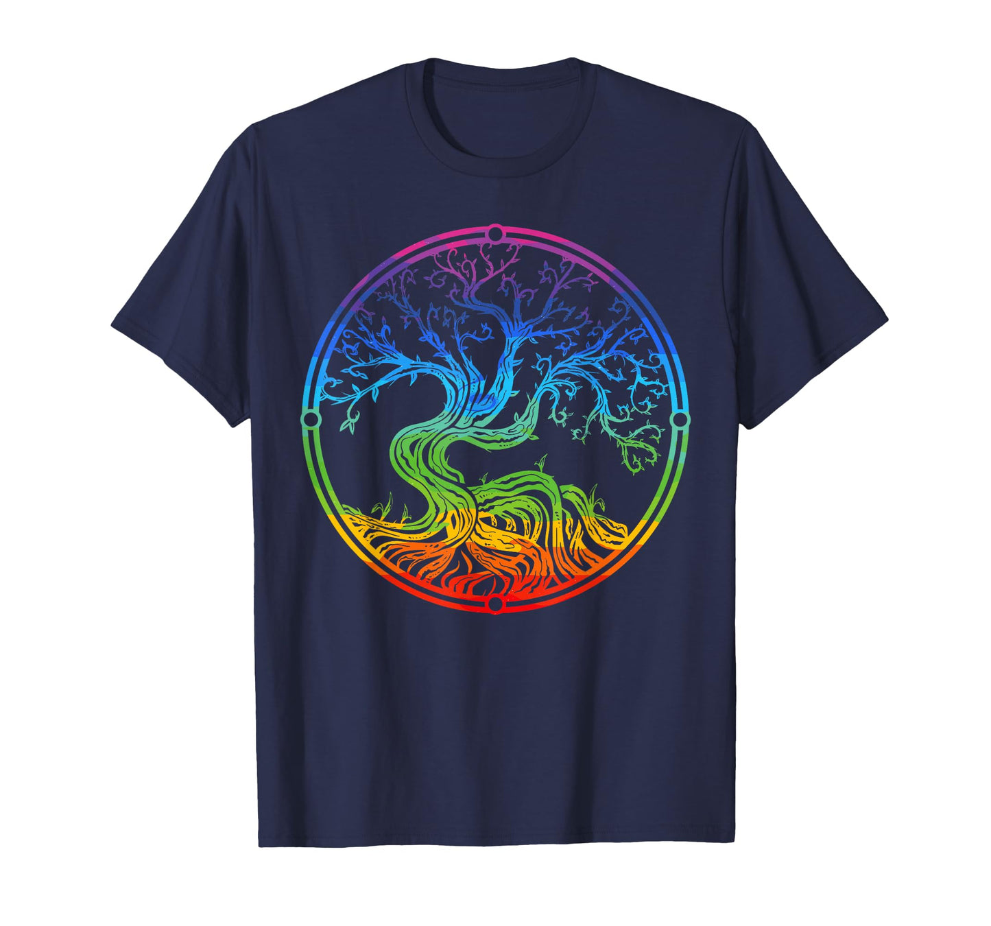 Tree Yggdrasil Viking Celtic Norse Life Symbol T-Shirt