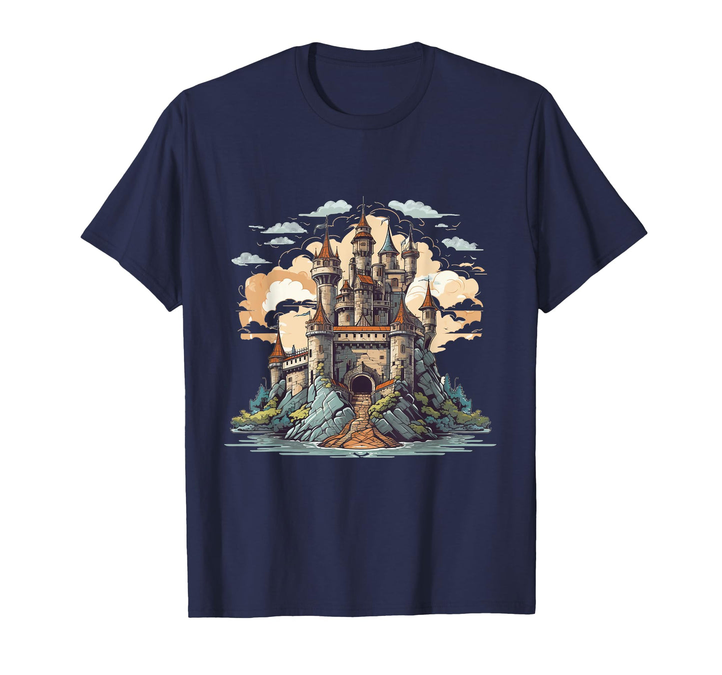 Cool Castle for knight lovers and medieval fans T-Shirt