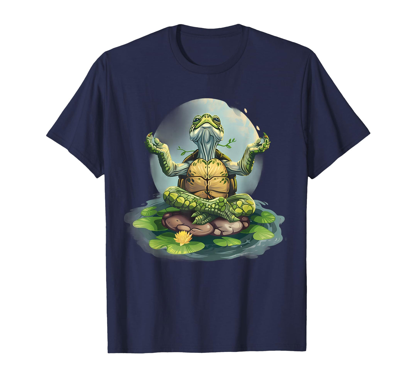 Meditation Turtle Zen Buddha Spirituality Buddhist Hindu T-Shirt