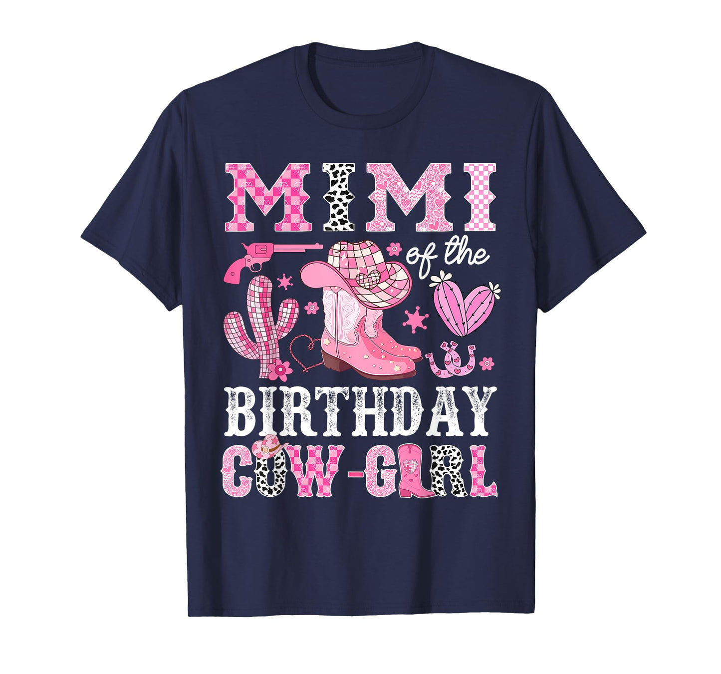Mimi Of The Birthday Cow-Girl Rodeo Cowgirl Bday T-Shirt