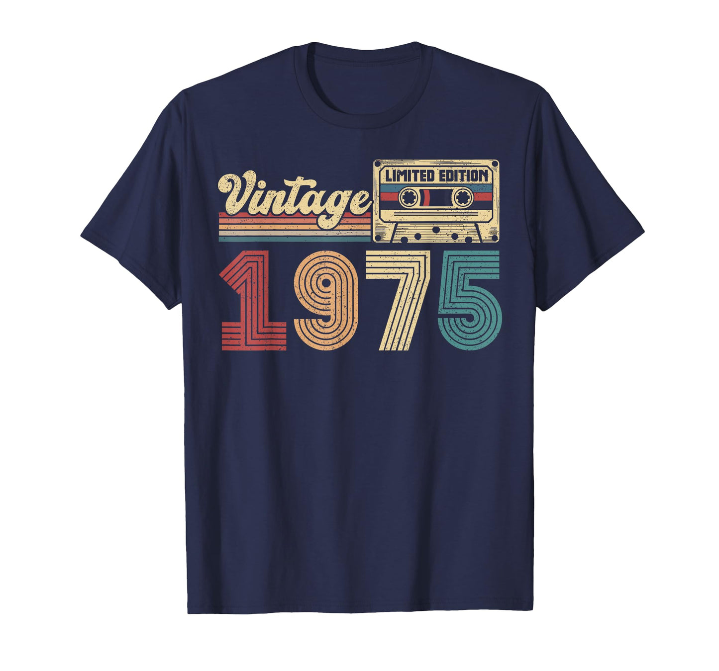 Vintage 1975 50th Birthday Gifts 50 Years Old T-Shirt