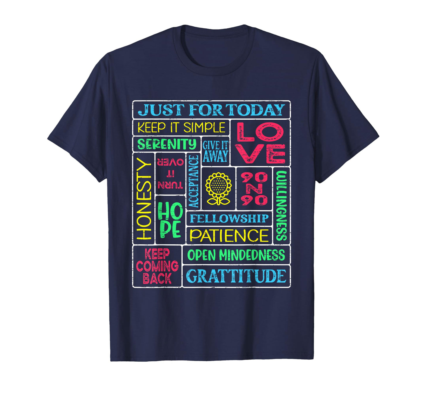 Spiritual Narcotics Anonymous Garden T-Shirt