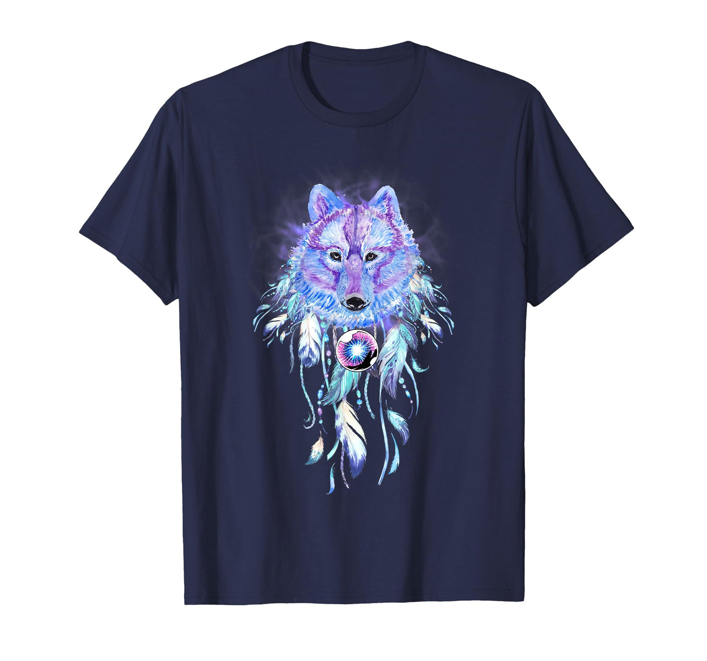 Wolf Dream Catcher T-Shirt