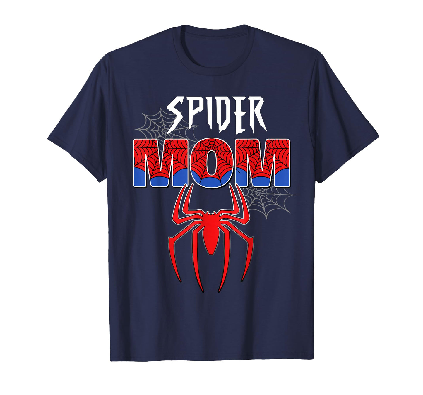 Women Spider Mom Mother's Day Matching Family Birthday T-Shirt