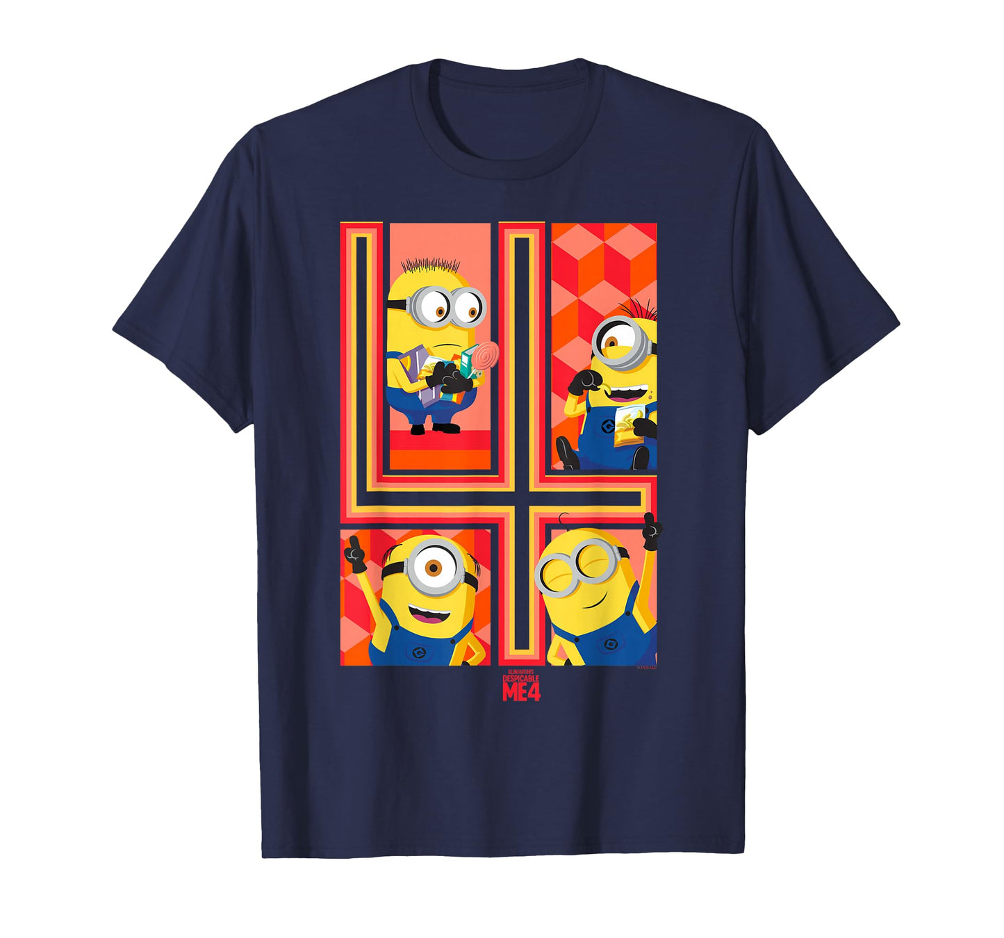 Minions Despicable Me 4 Minions Group T-Shirt
