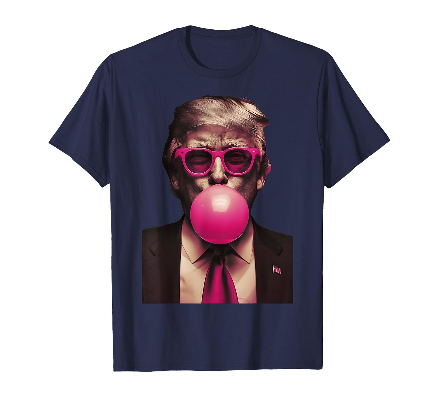 Trump Pink Bubblegum Funny T-Shirt