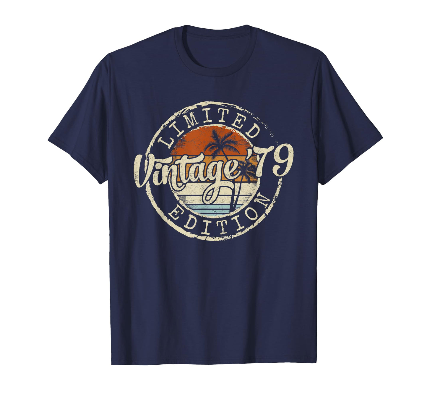 Vintage 1979 46th Birthday Gifts 46 Year Old For Men Women T-Shirt