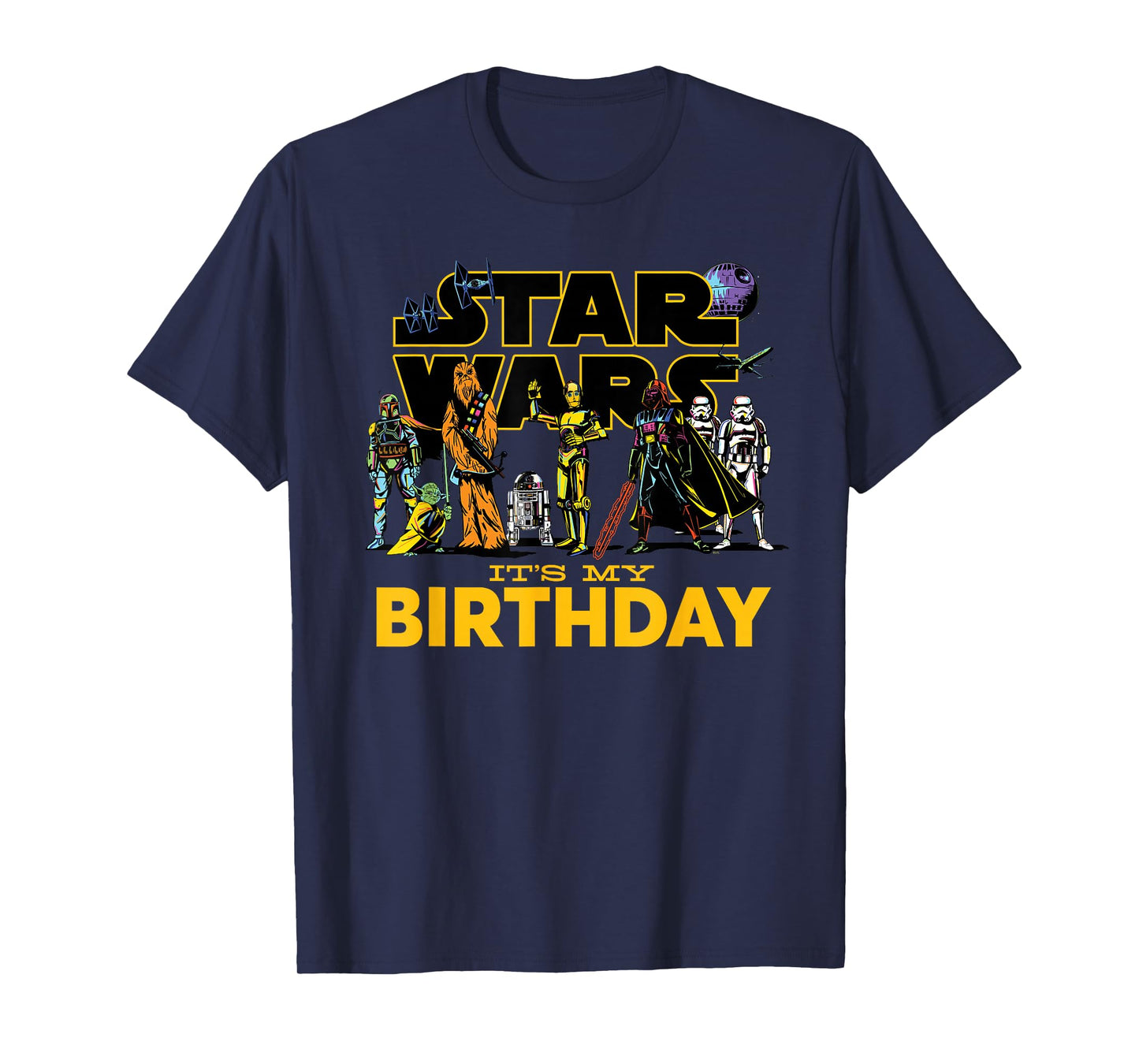 Star Wars Classic Characters Party Matching It’s My Birthday T-Shirt