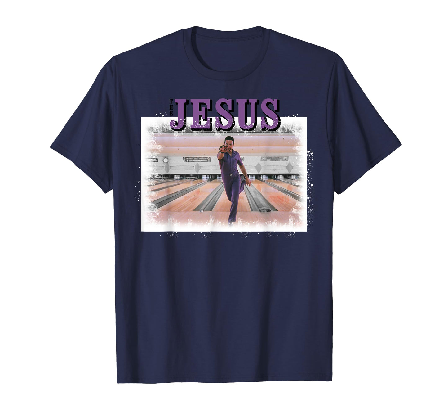 The Big Lebowski The Jesus Bowling Photo Graphic T-Shirt T-Shirt