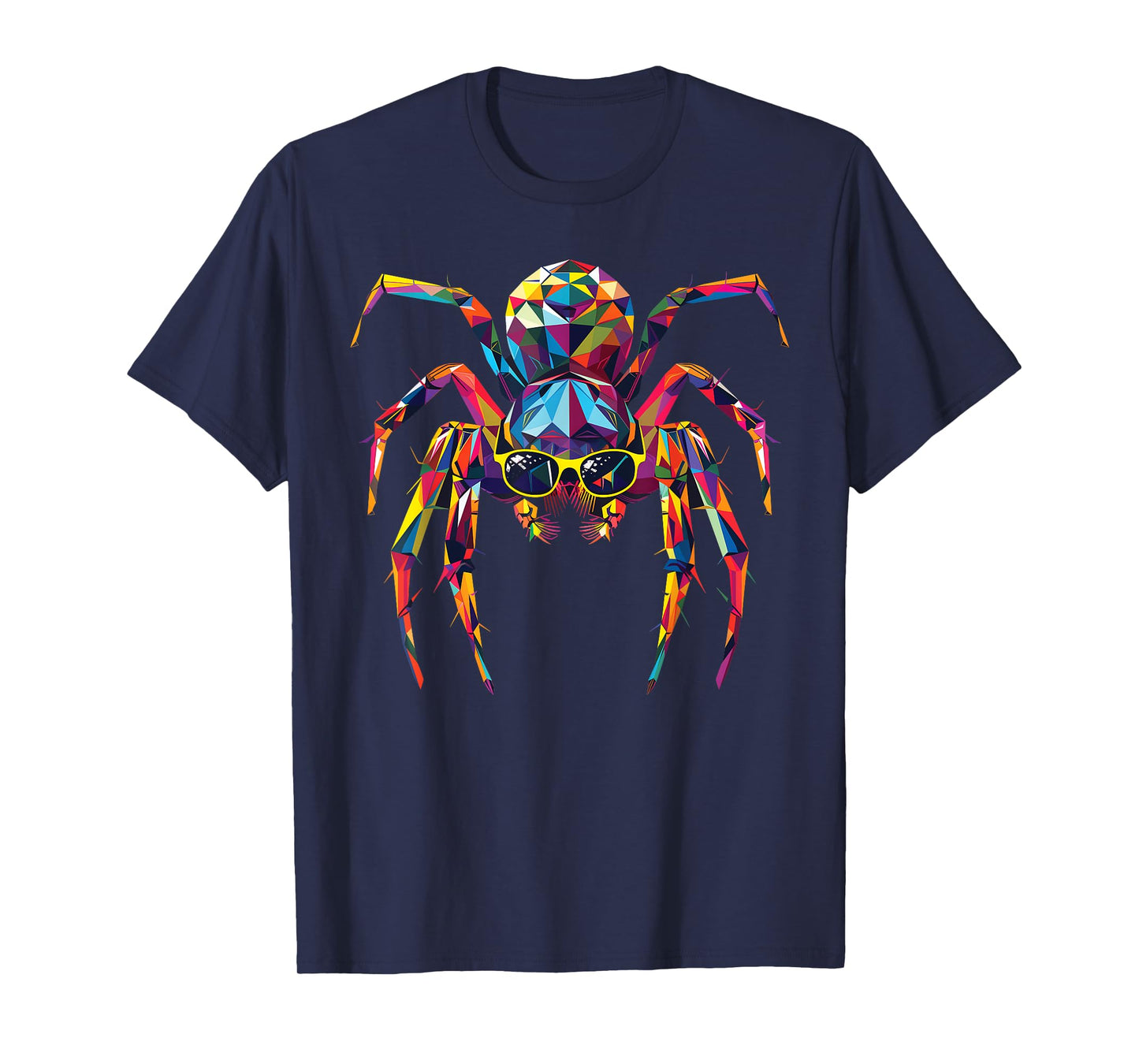 Spider Dad Mom Cool Sunglasses - Spider T-Shirt