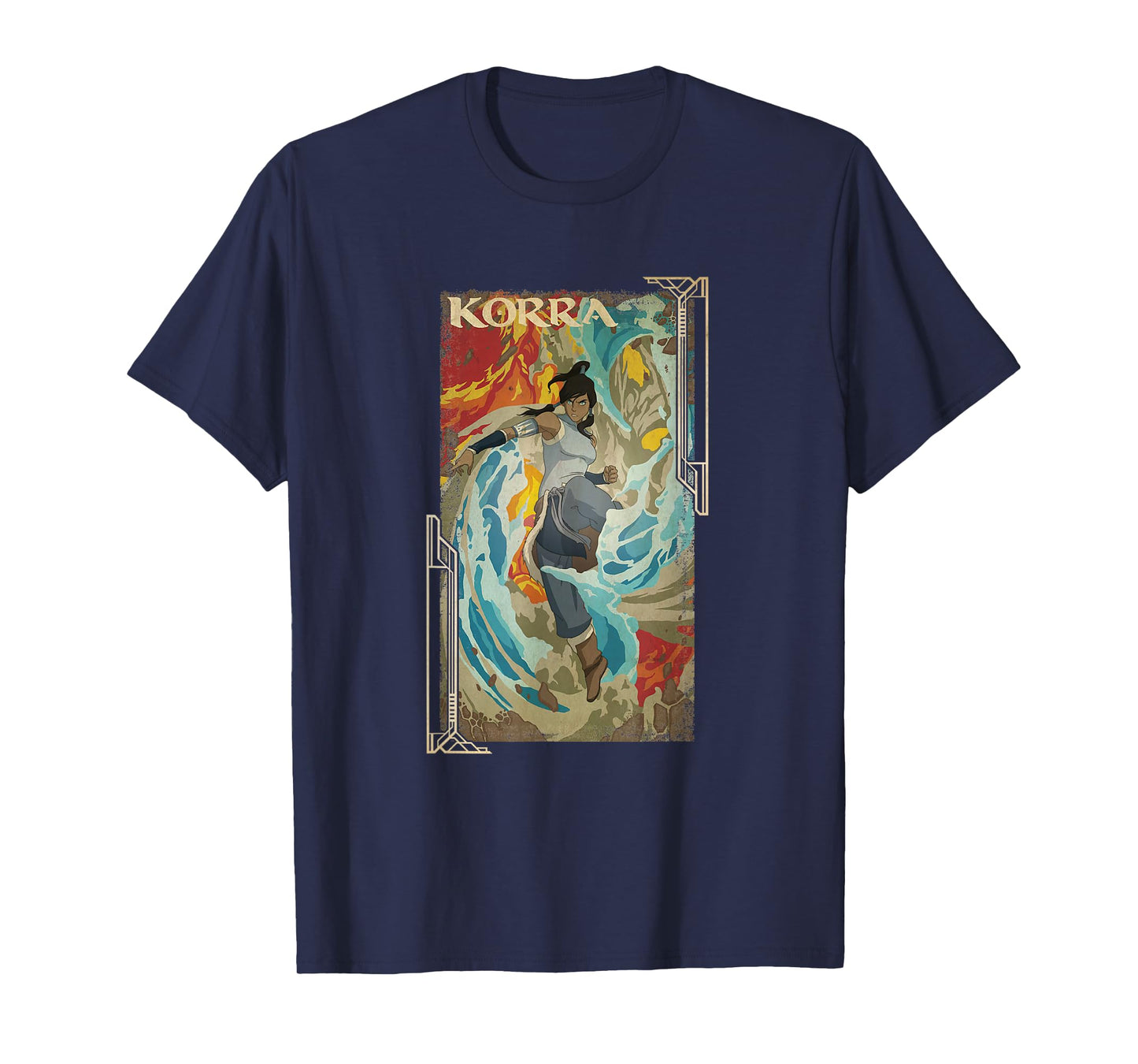 The Legend of Korra Framed Avatar T-Shirt