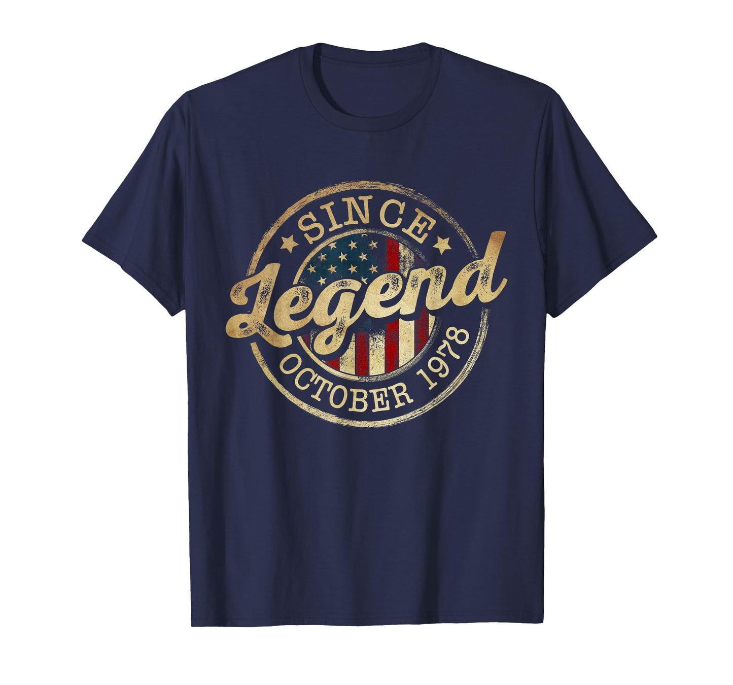 Legend Since October 1978 Vintage 47th Birthday Classic T-Shirt