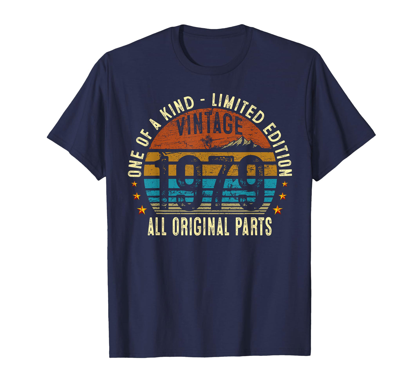 Vintage 1979 46 Years Old Men Women 46th Birthday Gifts T-Shirt