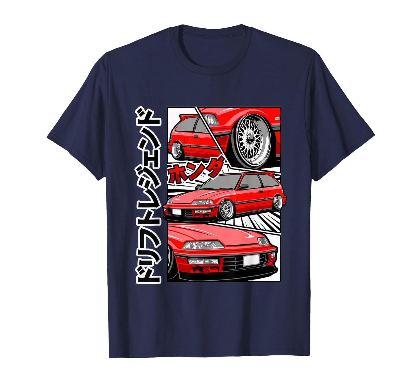 Japanese old-school JDM tuning car T-Shirt