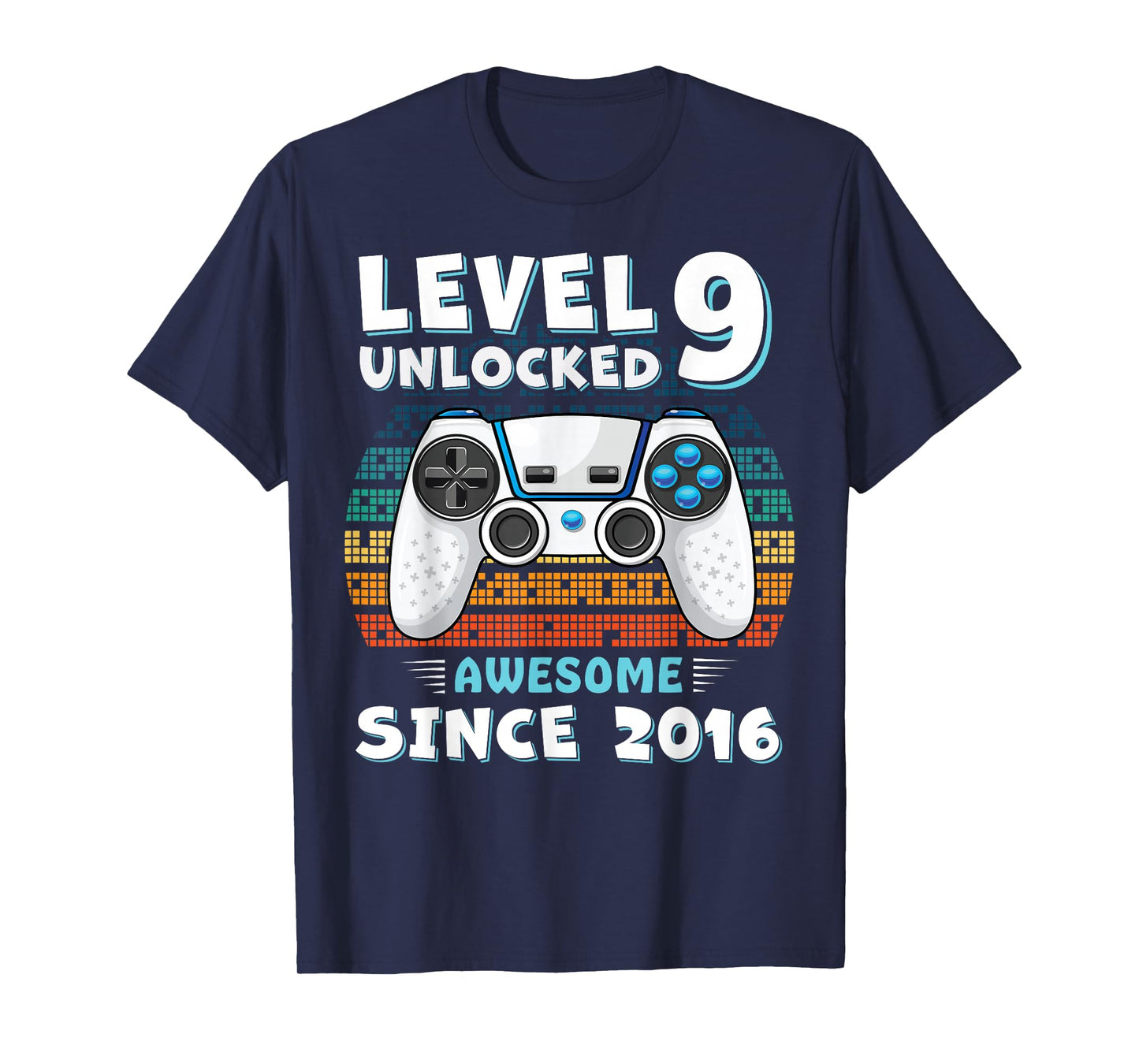 9 Year Old BDay Decorations Son Boy 9yr 2016 9th Birthday T-Shirt