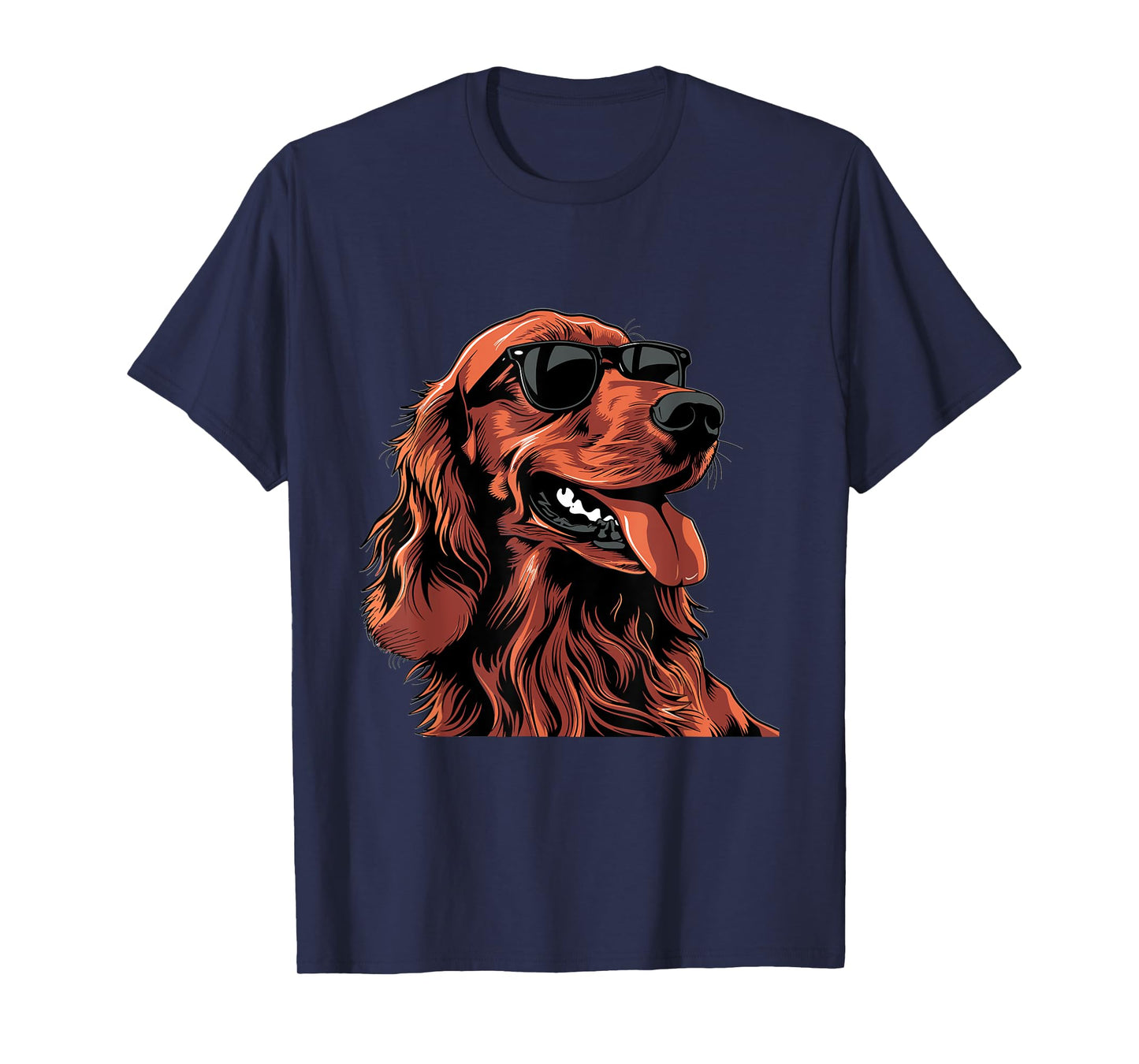Irish Setter Dog Breed Graphic Men Women Kids T-Shirt