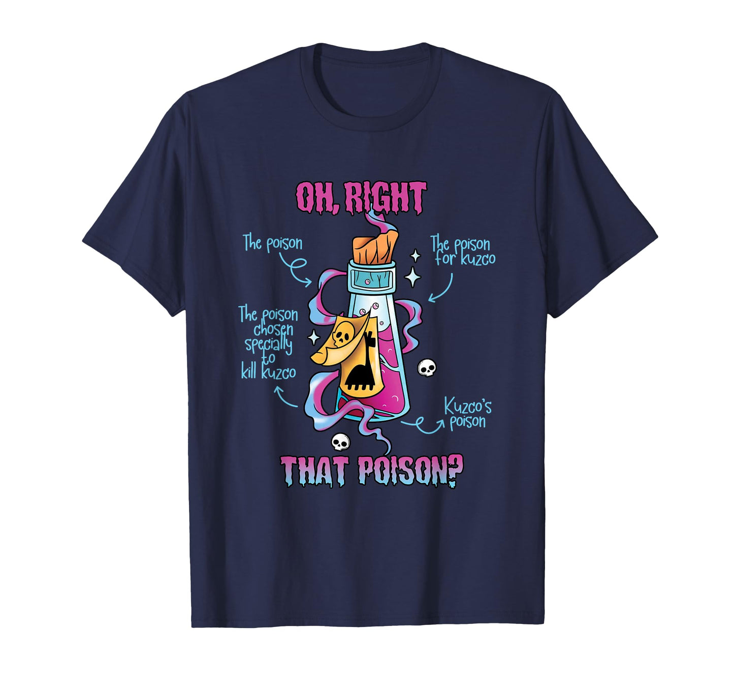 Vintage Funny Drink Me Oh Right That Poison-Llama Halloween T-Shirt