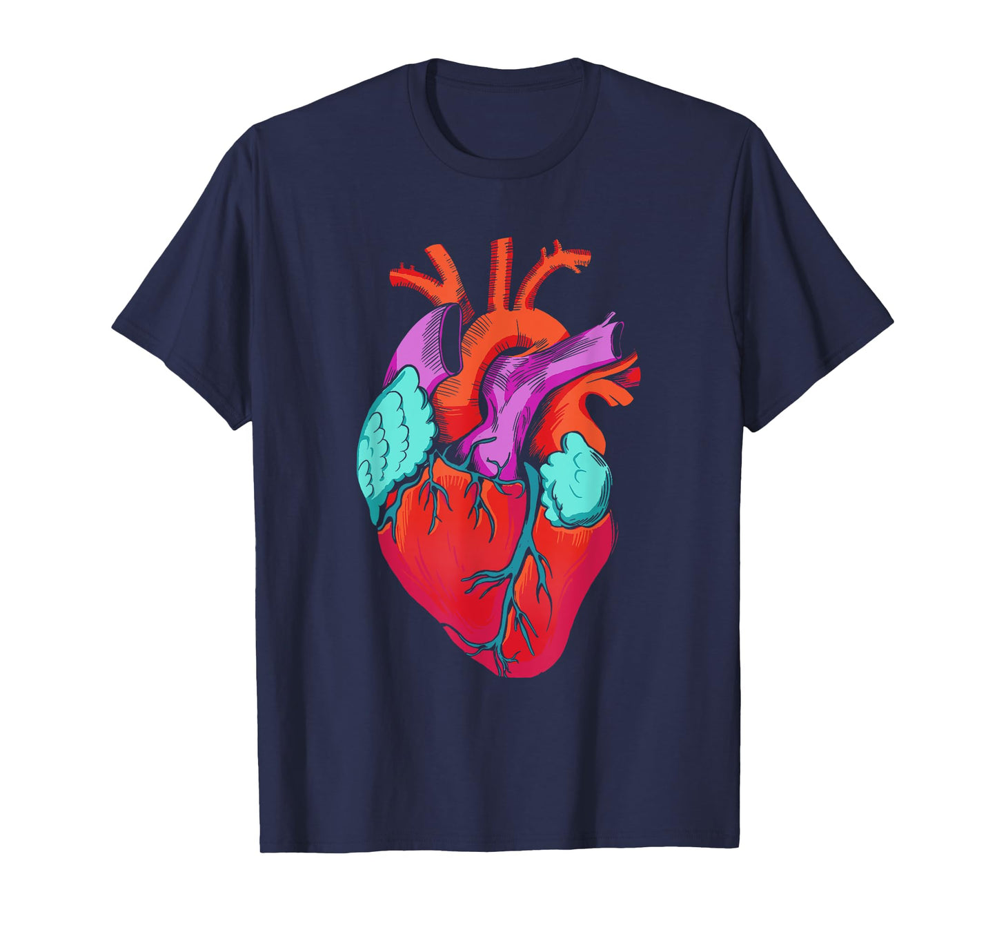 Anatomical Heart Vintage Heart Anatomy T-Shirt