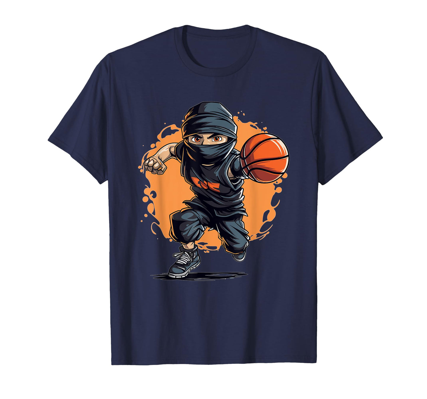 Kids Ninja Basketball T-Shirt