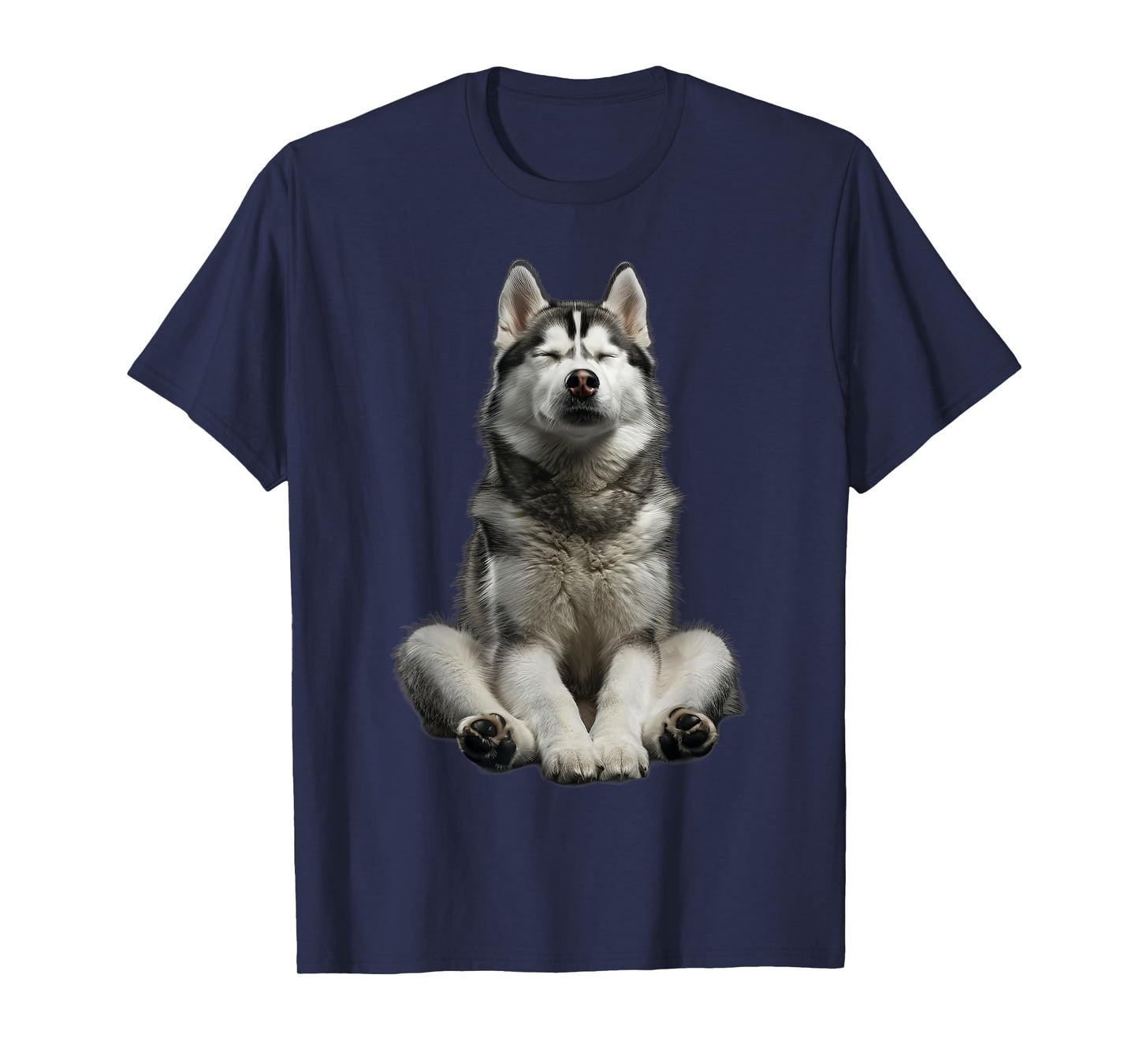 Siberian Husky Yoga T-Shirt