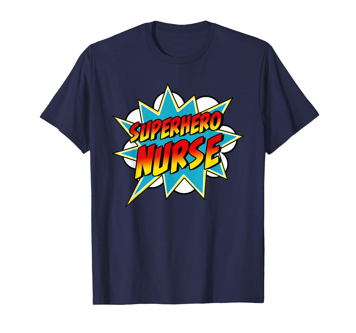 Superhero Nurse | Nurse Superpower Retro Comic T-Shirt