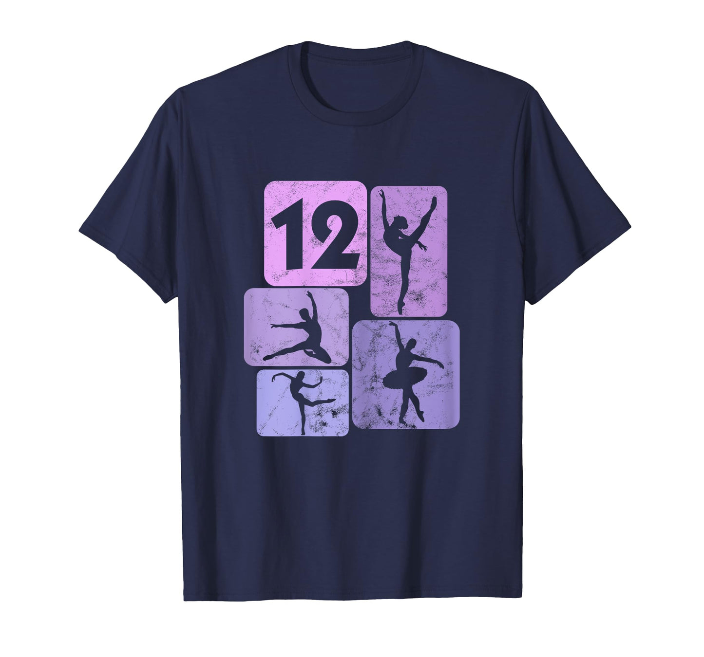 12th Birthday Dancer Ballet Ballerina 12 Years Girl T-Shirt