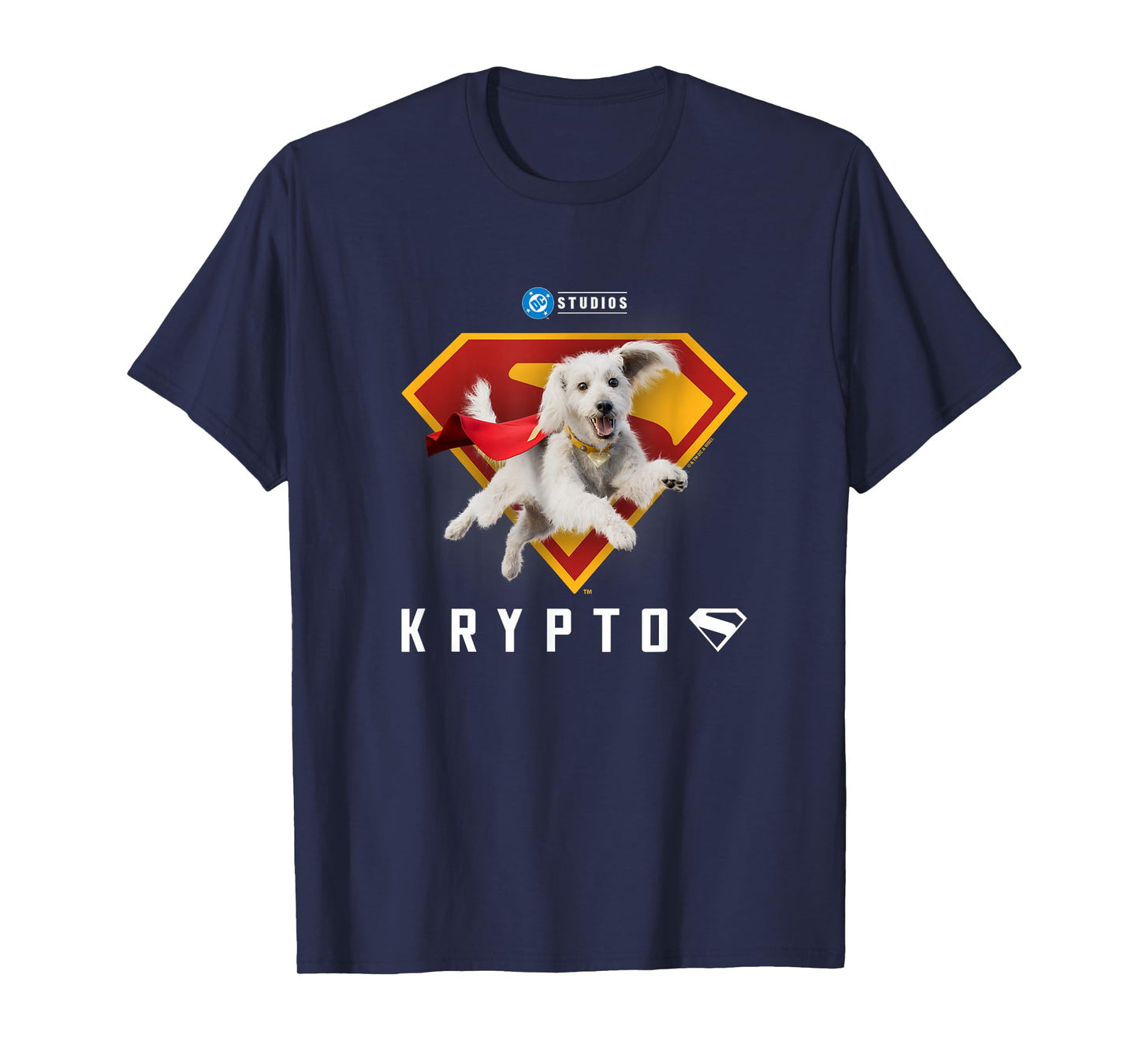Superman (2025) Krypto The Superdog S-Shield Logo T-Shirt