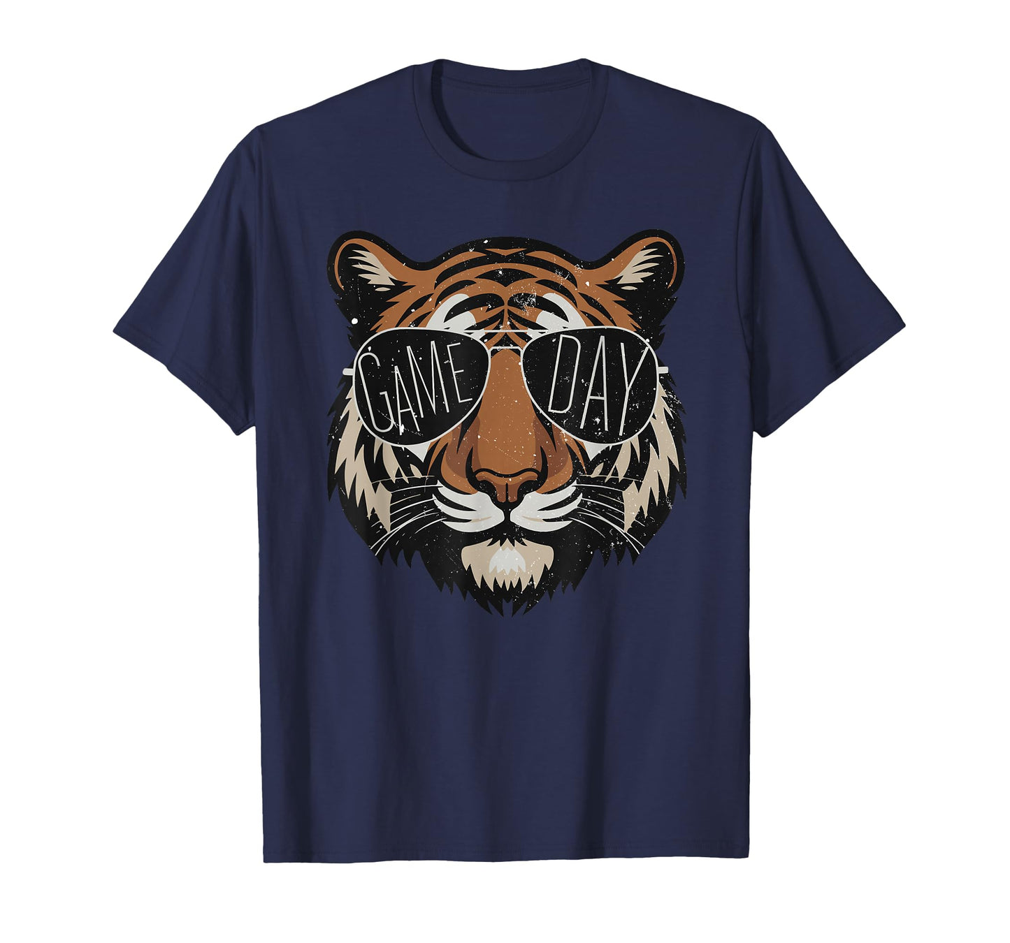 Touchdown American Football Game Day Thanksgiving Tiger Cool T-Shirt