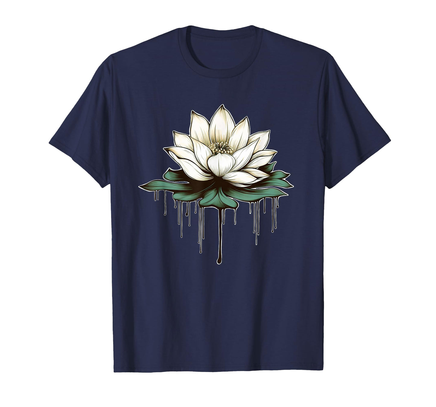 Yoga Botanical Lotus Spiritual T-Shirt