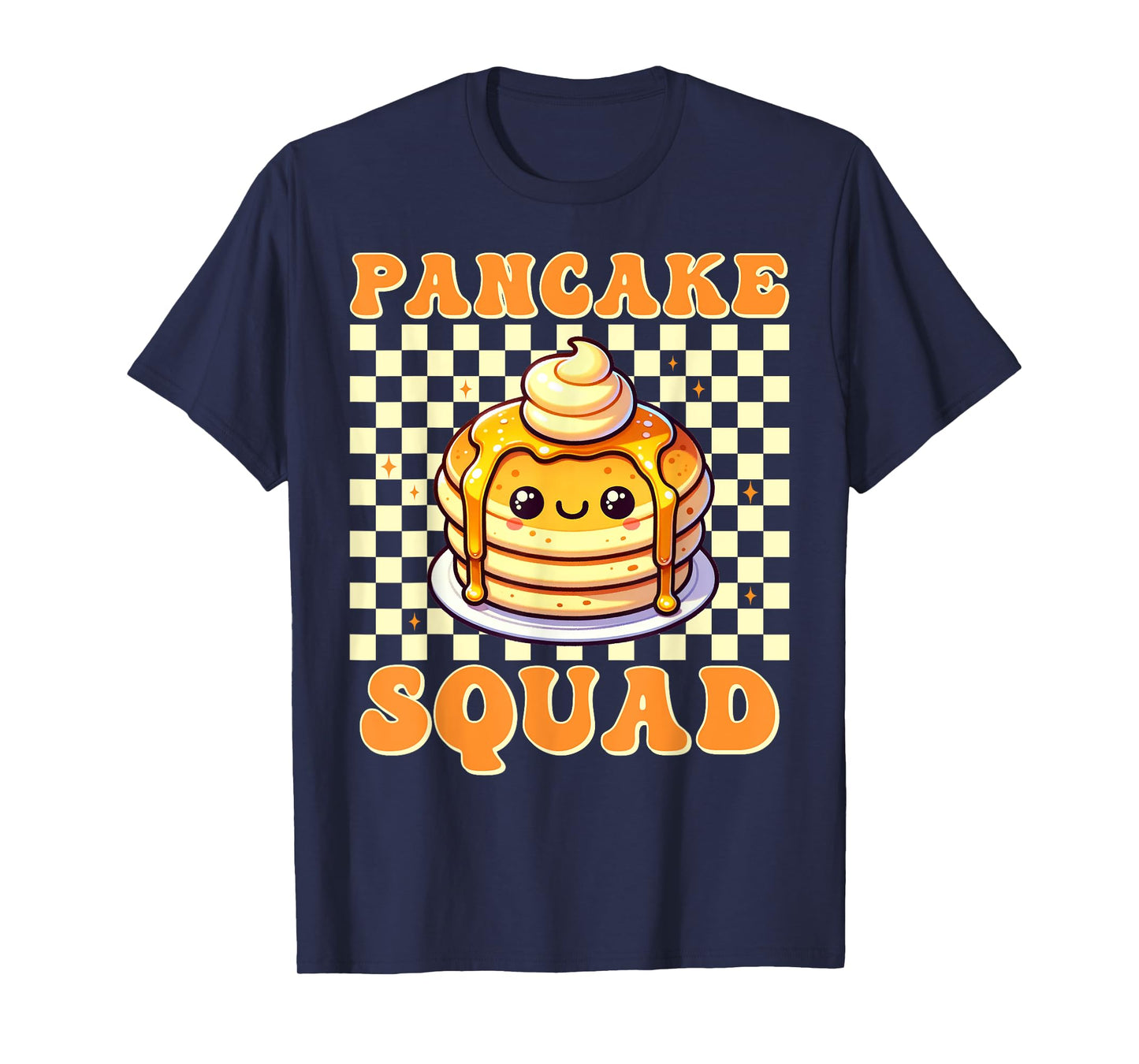 Pancake Squad Crew Syrup Brunch Breakfast Bake Maker T-Shirt