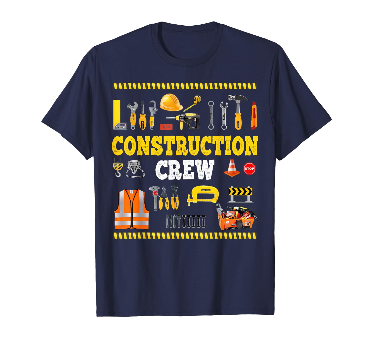 Construction Crew Building Home Repair Hand Tools B-day Boy T-Shirt