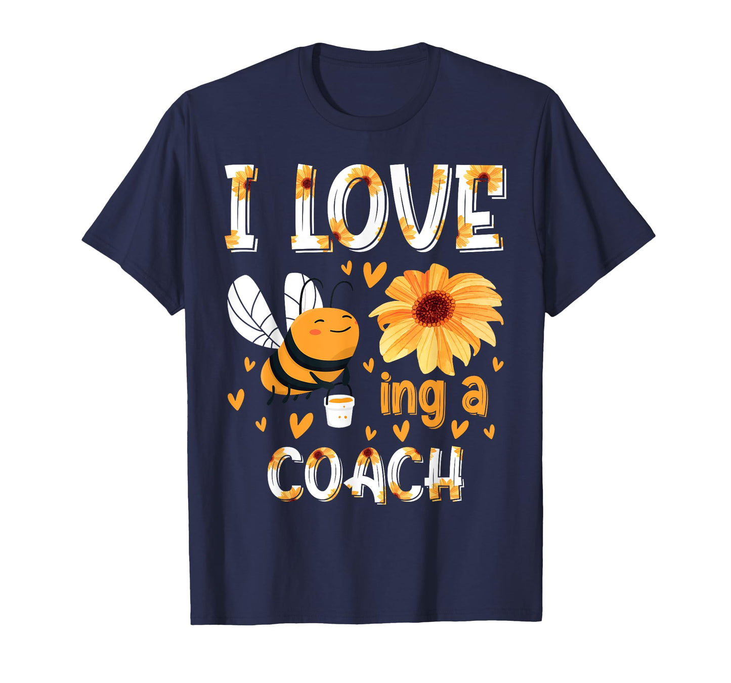 I Love Being Coach Beekeeper Proud Teacher Appreciation T-Shirt