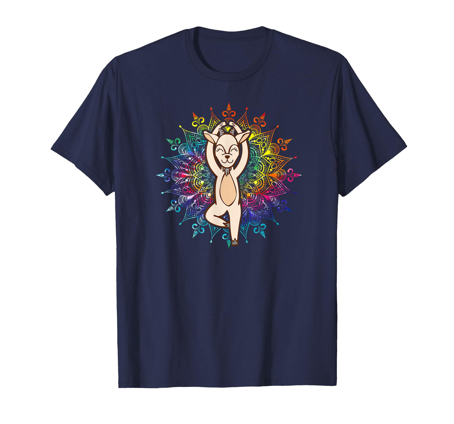 Goat Girl Lover & Farmer HD0 Black Unisex-Adults T-Shirt