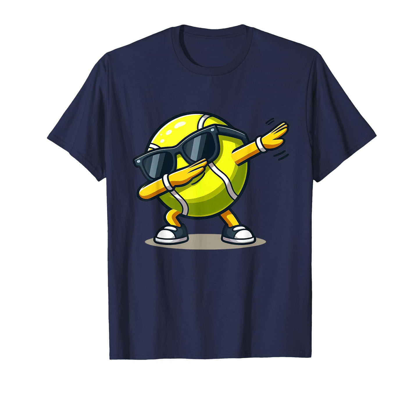 Dabbing Tennis Ball Shirt Funny Boys Men Women Sports Player T-Shirt